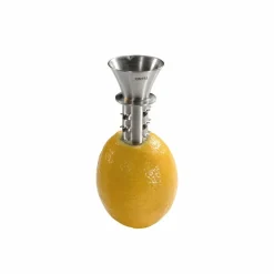 GEFU Küchenutensilien-Zitronensaftausgießer Citronello Silber