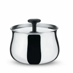Alessi Kaffee & Tee-Zuckerdose Cha Ø 8 cm Silber