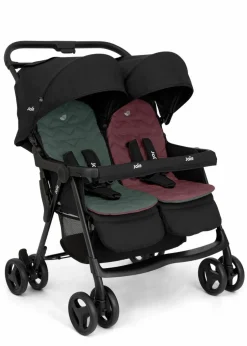 Joie Geschwisterwagen & Zwillingskinderwagen-Zwillingsbuggy Aire Twin Shale