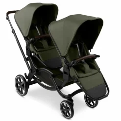 Geschwisterwagen & Zwillingskinderwagen|ABC Design Zwillingsbuggy Zoom 2 Avocado